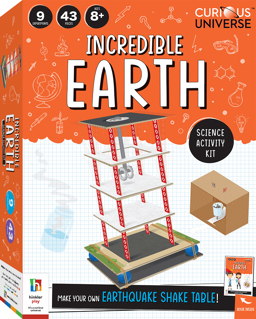 Incredible Earth - Curious Universe Kit | Discover Earth's Wonders! - Bargain Stock Incredible Earth - Curious Universe Kit | Discover Earth's Wonders! - Bargain Stock